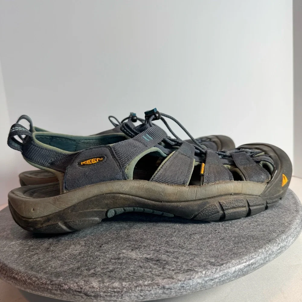 Keen Navy Blue Grey Black Newport 2 Sandals Shoes 11.5 Mens